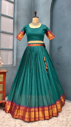 Traditional South Indian half-saree