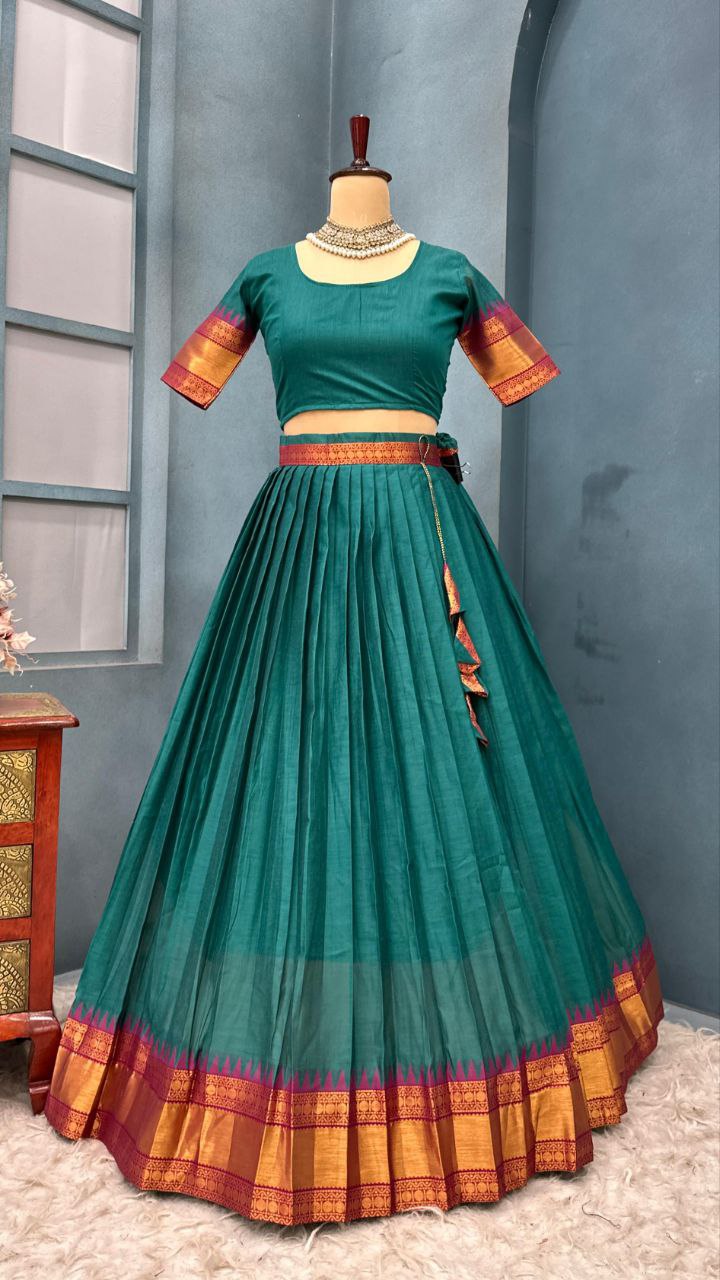 Traditional South Indian half-saree