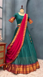 Traditional South Indian half-saree