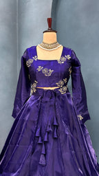 Full Stiched &nbsp;Designer customised &nbsp;3 &nbsp;layered lehenga
