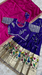 Paithani Work Lehenga for all festivals