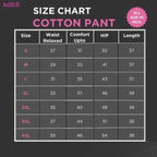 Women's 100% Cotton Casual Pant | Ankle Length Regular fit Cotton Trouser | RED COLOR