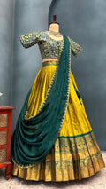 Full Stiched Hand beautifully embroidered designer work lehenga