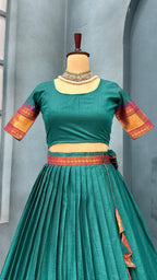 Traditional South Indian half-saree