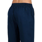 Women's 100% Cotton Casual Pant | Ankle Length Regular fit Cotton Trouser | Peacock Blue COLOR