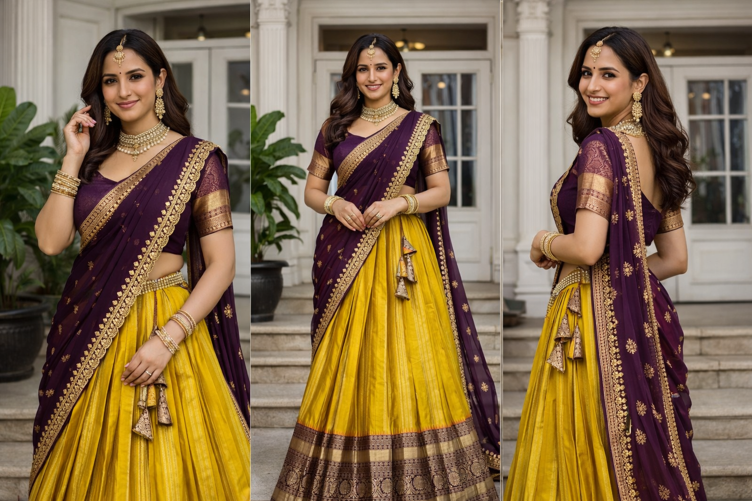 Kanchipuram Murari lehenga for traditional look