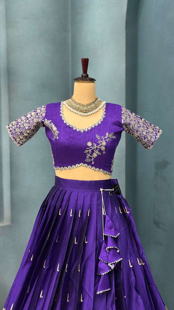 Paithani Work Lehenga for all festivals