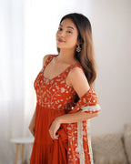 Anarkali Gowns heavy flayer
