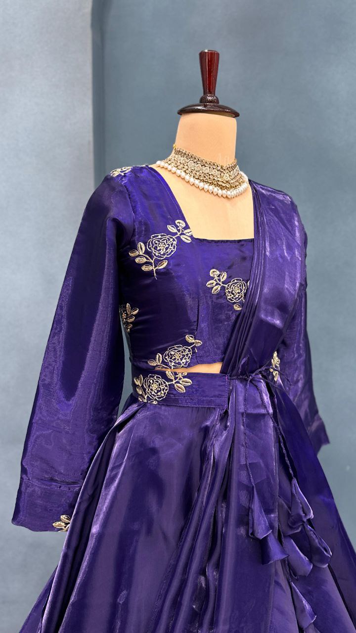 Full Stiched &nbsp;Designer customised &nbsp;3 &nbsp;layered lehenga
