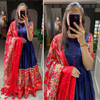 Patola print gown - Dola silk