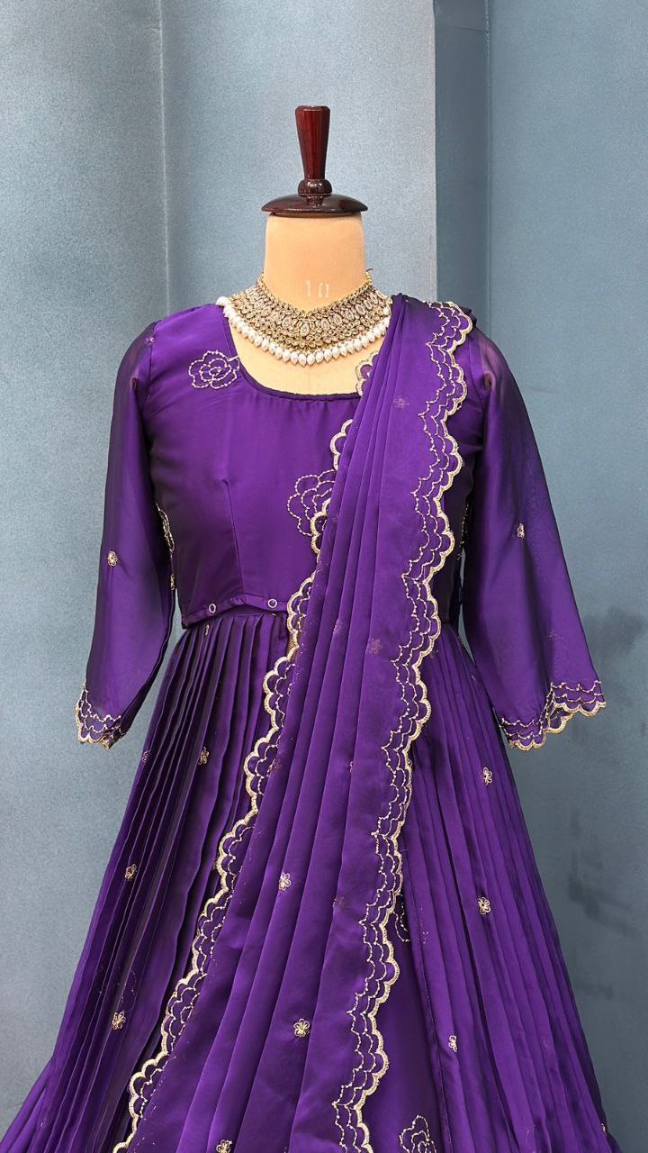 Fully Stiched Designer customised lehenga 4 in 1 style outfit