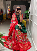 Patola print gown - Dola silk