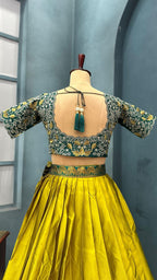 Full Stiched Hand beautifully embroidered designer work lehenga