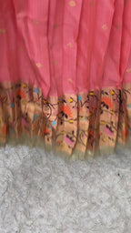 Luxurious Kota checks with rich Paithani border lehenga