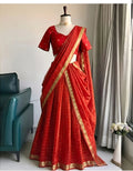 VINTAGE CHECKS TRADITIONAL LEHENGA
