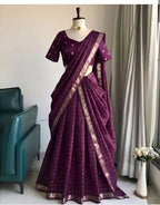 VINTAGE CHECKS TRADITIONAL LEHENGA